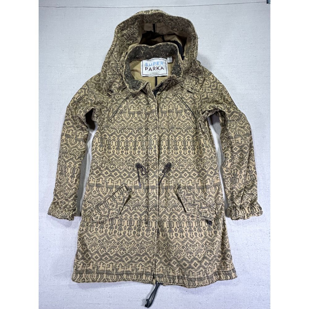 Super Parka Maison Scotch Soda Women's 2 L.L. Bean Style Jacket All Over Print