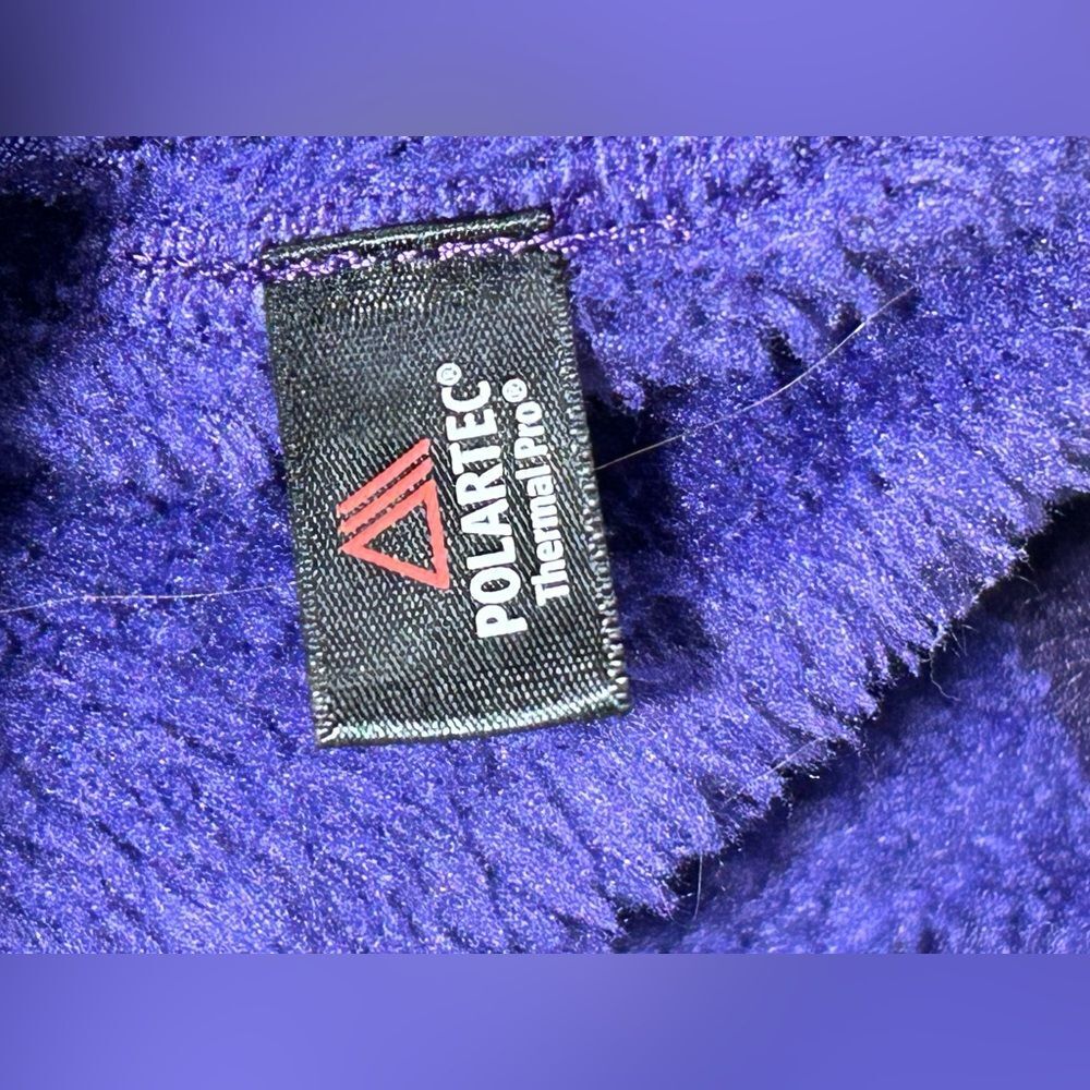 Patagonia Women's Small Purple Polartec Thermal Pro Waffle Fleece Pocket Warmers
